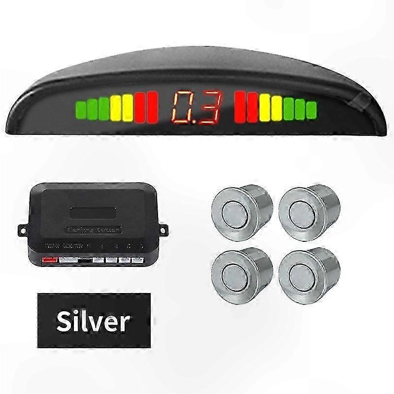LED Display Reverse Parking Aid with Sound Alert for Vehicles