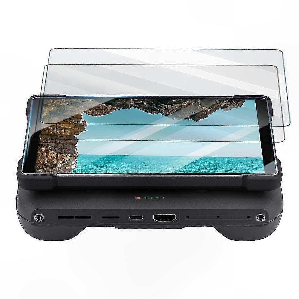 2-Pack Ultra-Thin Tempered Glass Screen Protector for RC Pro 2 Remote Controller with Display