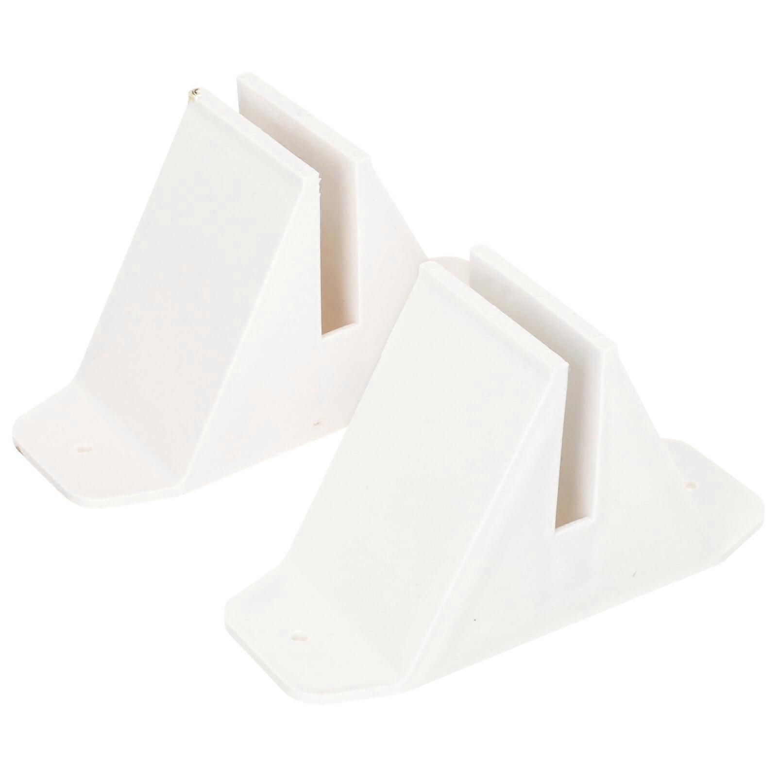 2Pcs Wear-resistant Divider Stands Thickened Divider Bases Plastic Screen Feet Divider Supply