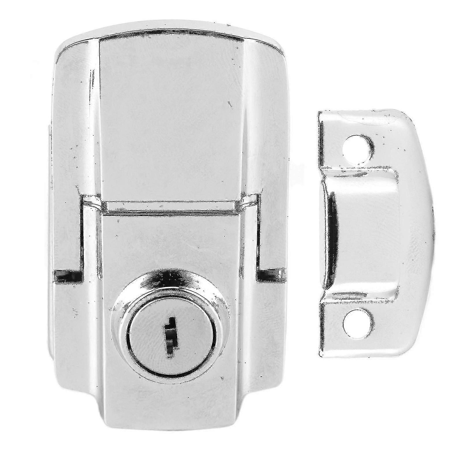 Motorcycle Rear Trunk Lock Antitheft with 2 Keys Modification Accessories Fit for Big Sheep