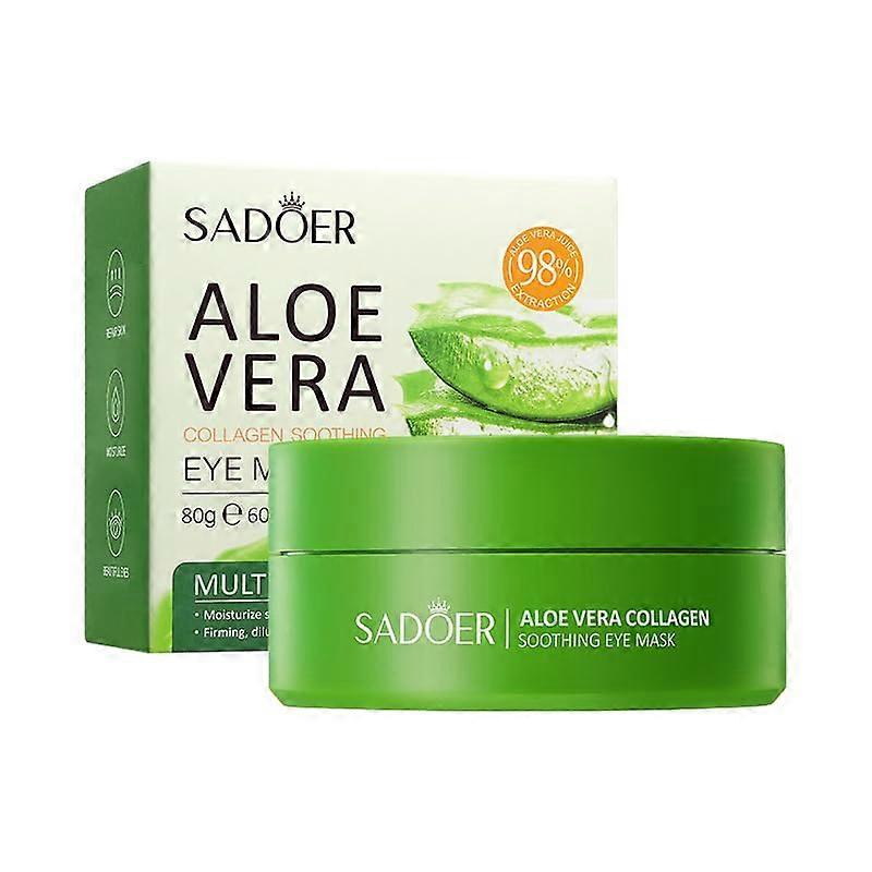 Under Eye Patches Aloe Vera 60 Count Under Eye Mask For Dark Circles Puffiness Fine Lines Wrinkles Gel Pads Eye Bags
