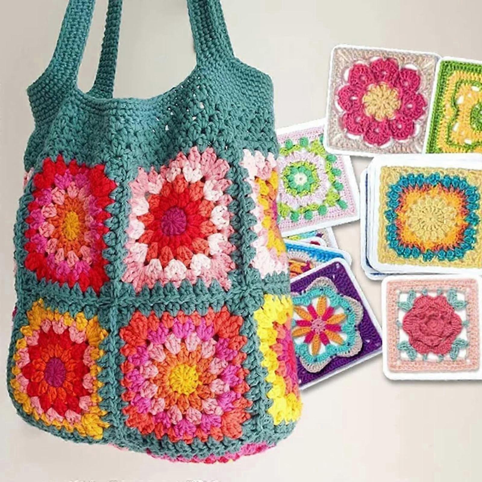 Discover 50 Crochet Pattern Cards for Unique Yarn Design Projects 26s