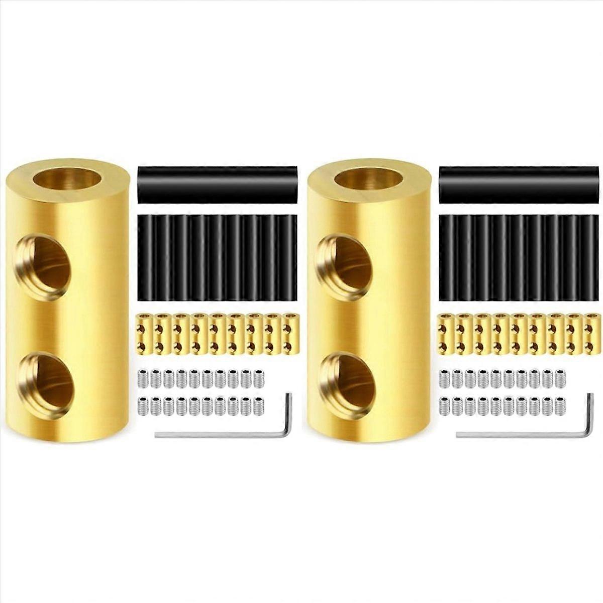 20PCS 8Awg 60A Quick Wiring Connection Terminal, Wire Connector with Set Screws and Thermoplastic Tu