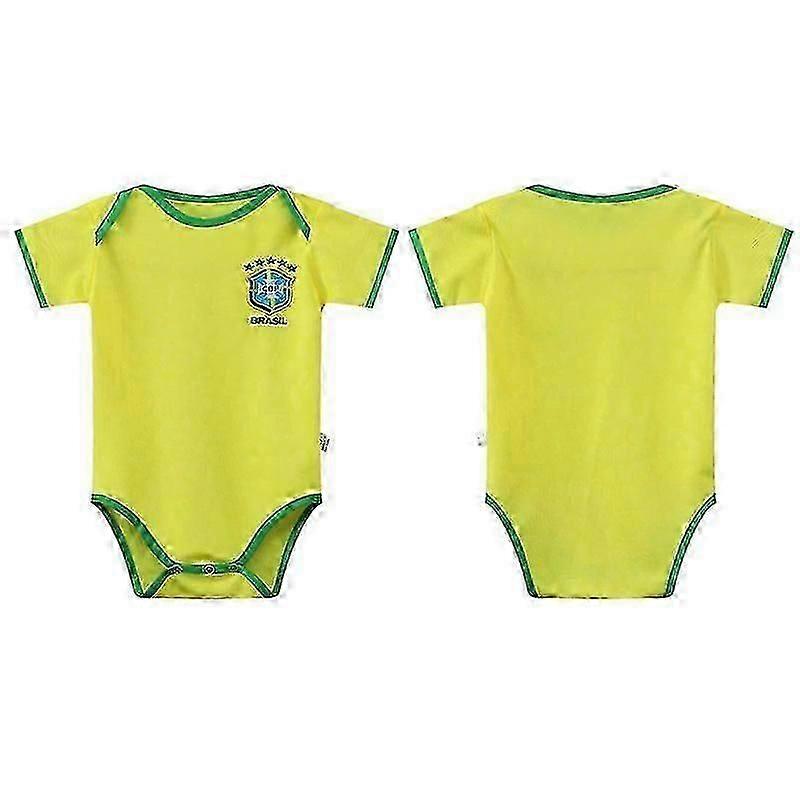 2022-2023ユニークな幼児ベビーサッカージャージー半袖ジャンプスーツ6-18ヶ月