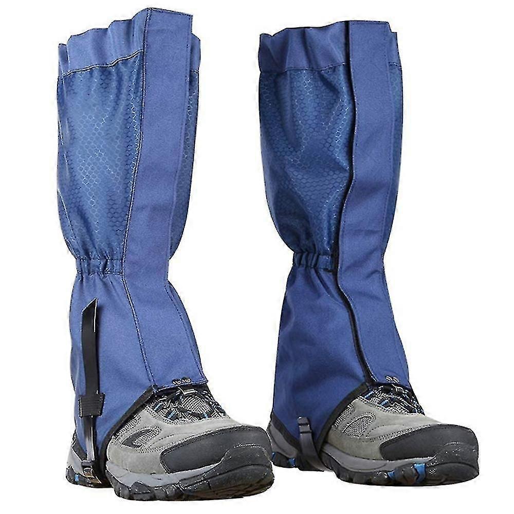 ハイキング、狩猟、バックパッキング、男性と女性のための屋外用のフットストラップ付き防水と調節可能なウォーキングスノーゲイター