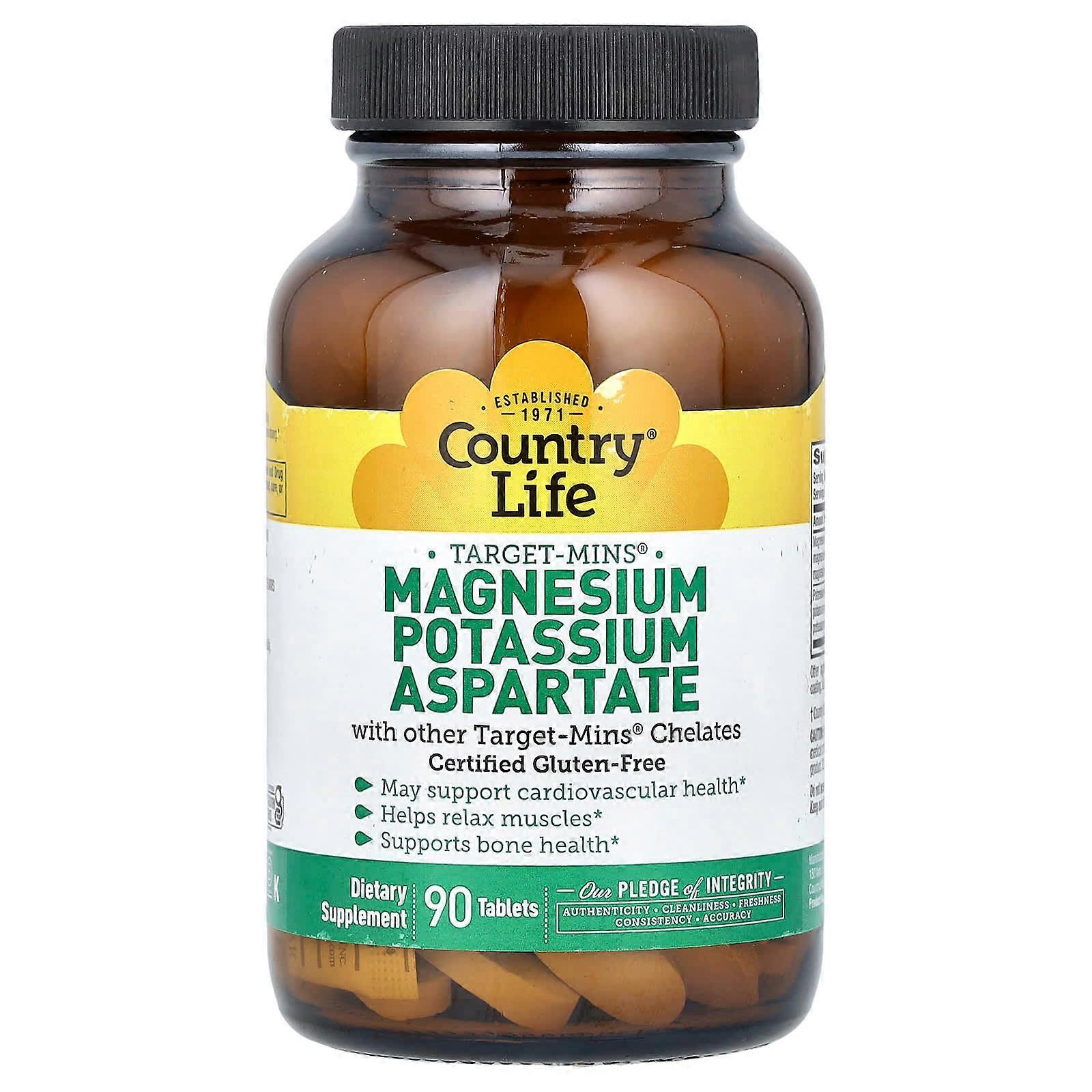 Target-Mins, Magnesium, Potassium, Aspartate, 90 Tablets