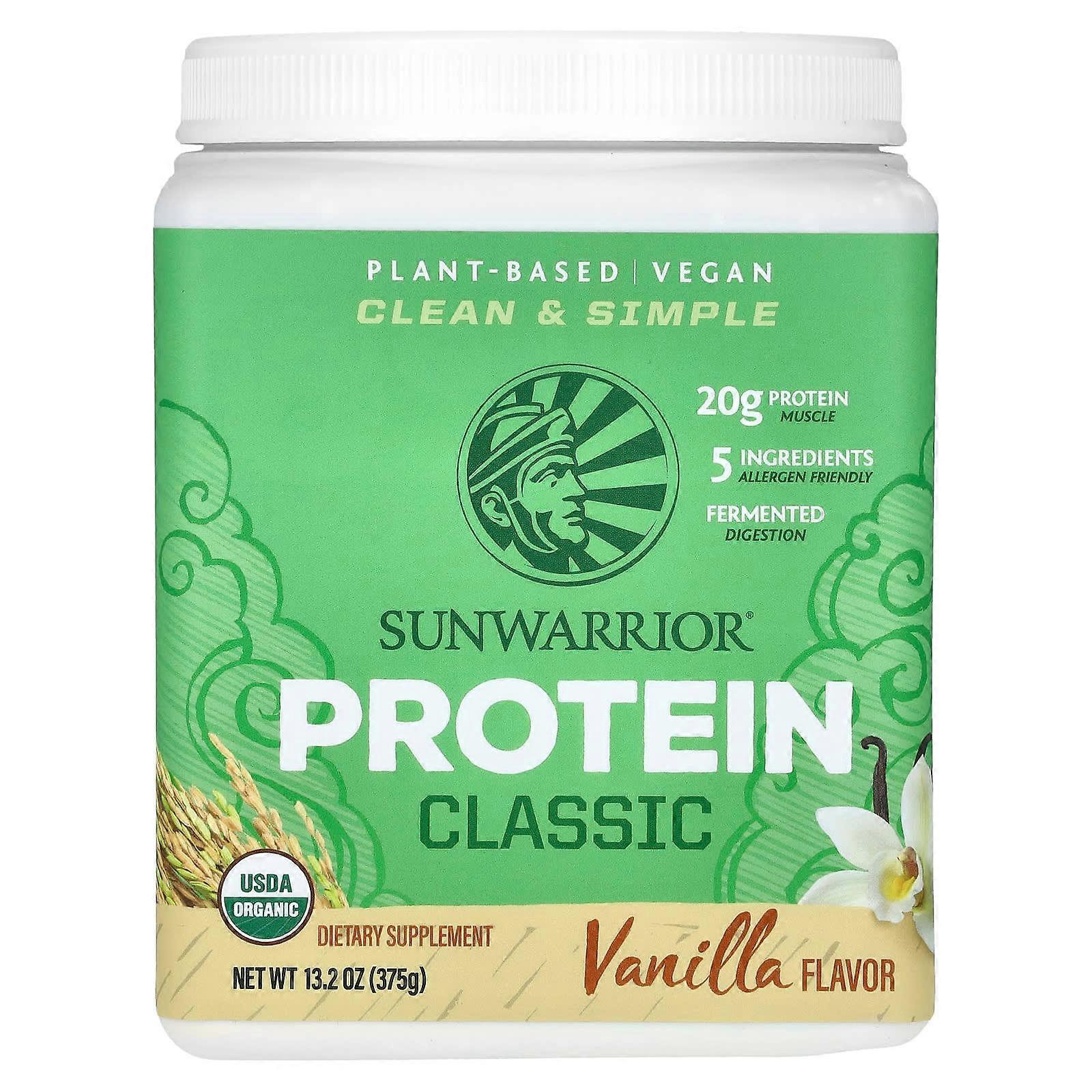Classic Protein, Vanilla, 13.2 oz (375 g)