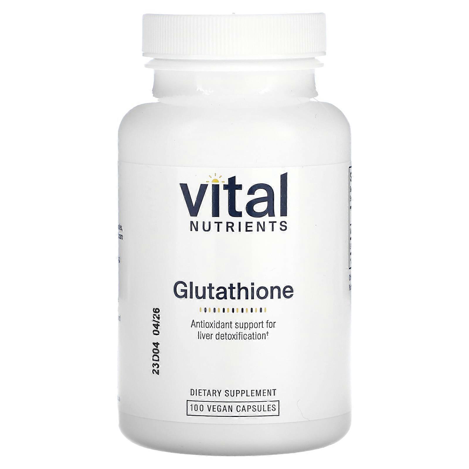 Glutathione, 100 Vegan Capsules