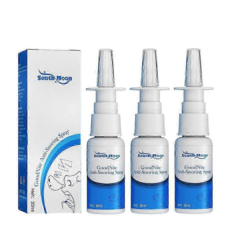 1-3X Asonor Snoring Nasal Spray 20ml Effective Snore Stopper Drops for Better Sleep