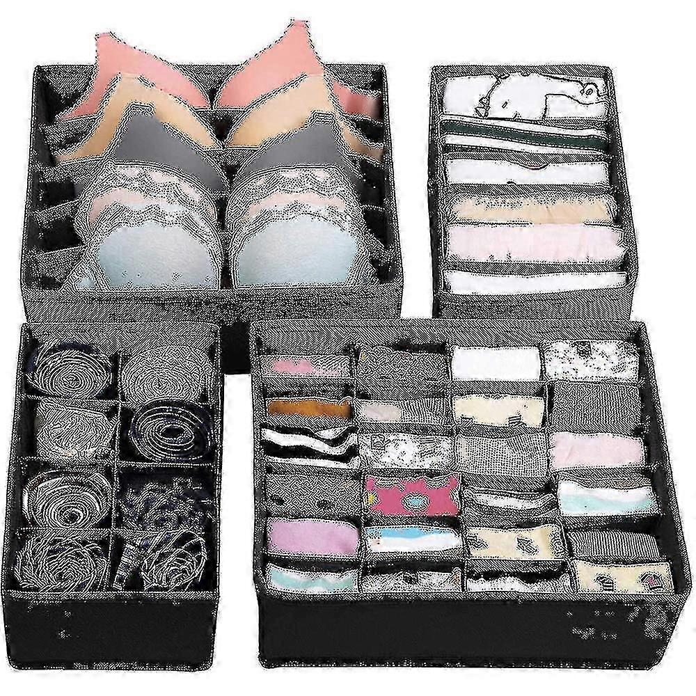 25-26 Drawer Storage Box For Storing Shirts, Ties, Socks-4pcs