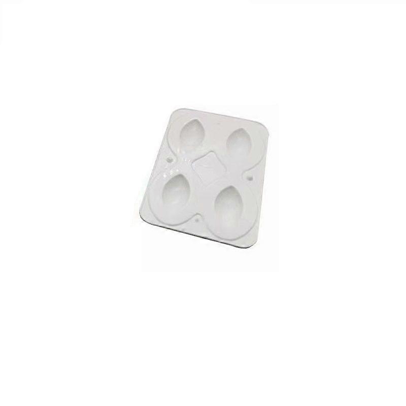 4格肉丸子制造者 肉丸 肉丸子 肉丸子制造器 kopa 肉馅炊具 DIY 制作肉饼模具 （白）