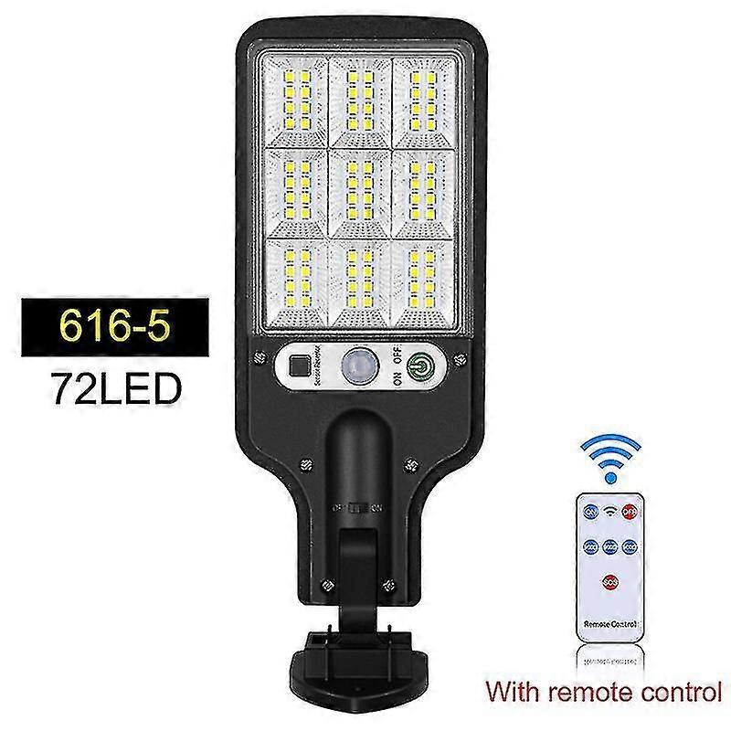 Solar Street Lights Outdoor Solar Lamp With 3 Light Mode Waterproof Motion Sensor Security