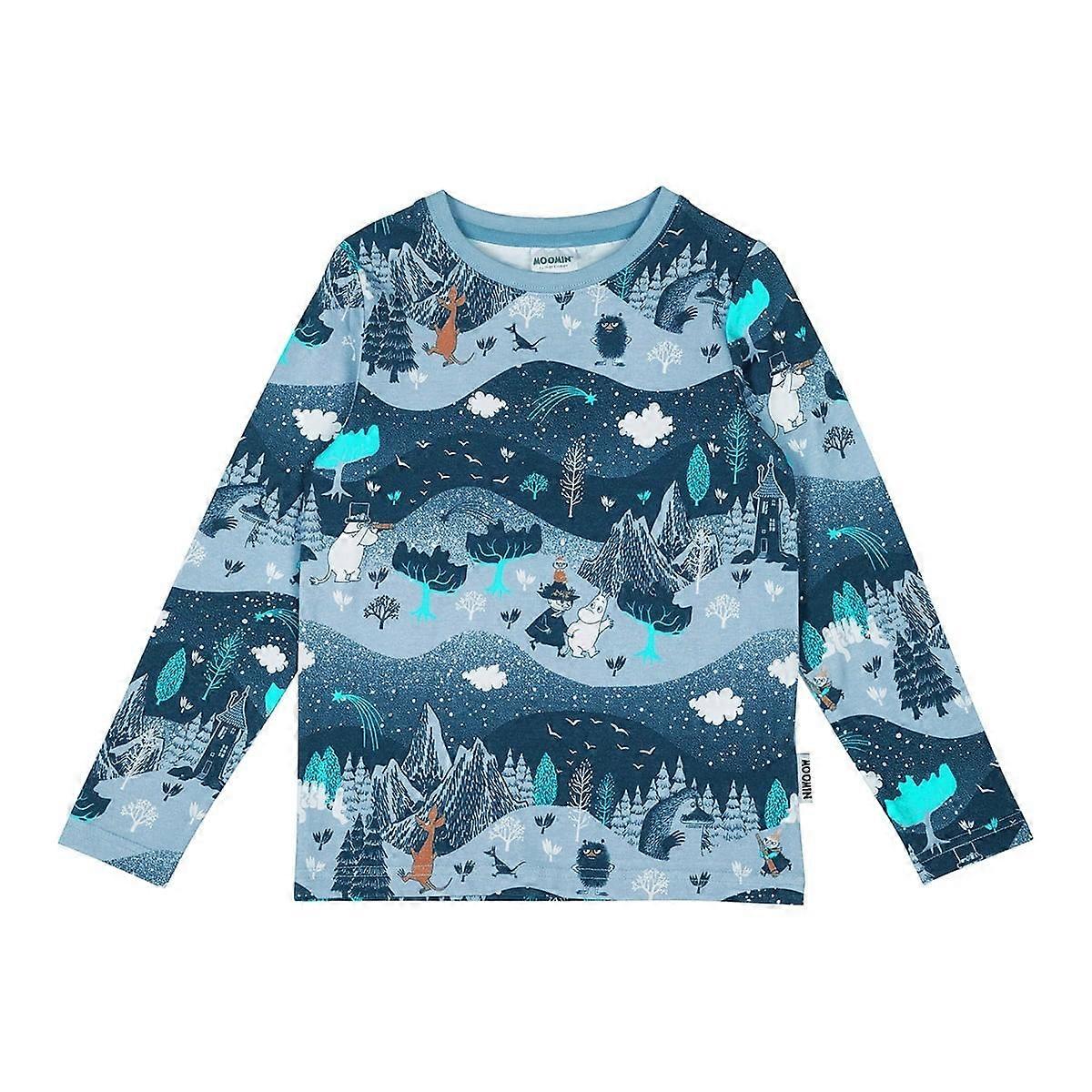 Moomin Starry Sky Sweater Blue