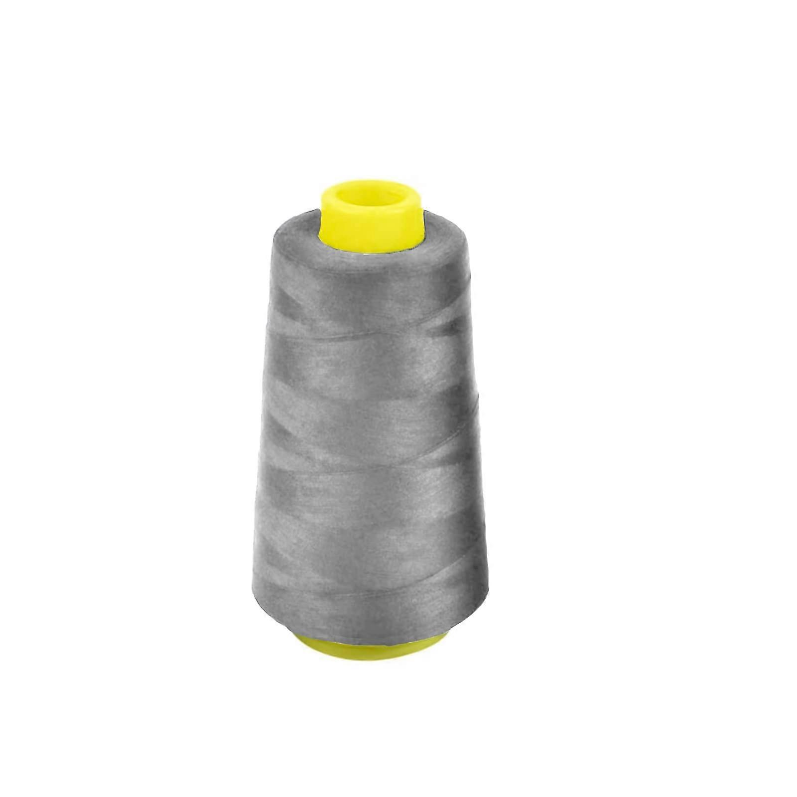 Sewing Thread 100% Polyester, 3000M Grey, Machine and Hand Sewing Spool, Strong Durable Thread