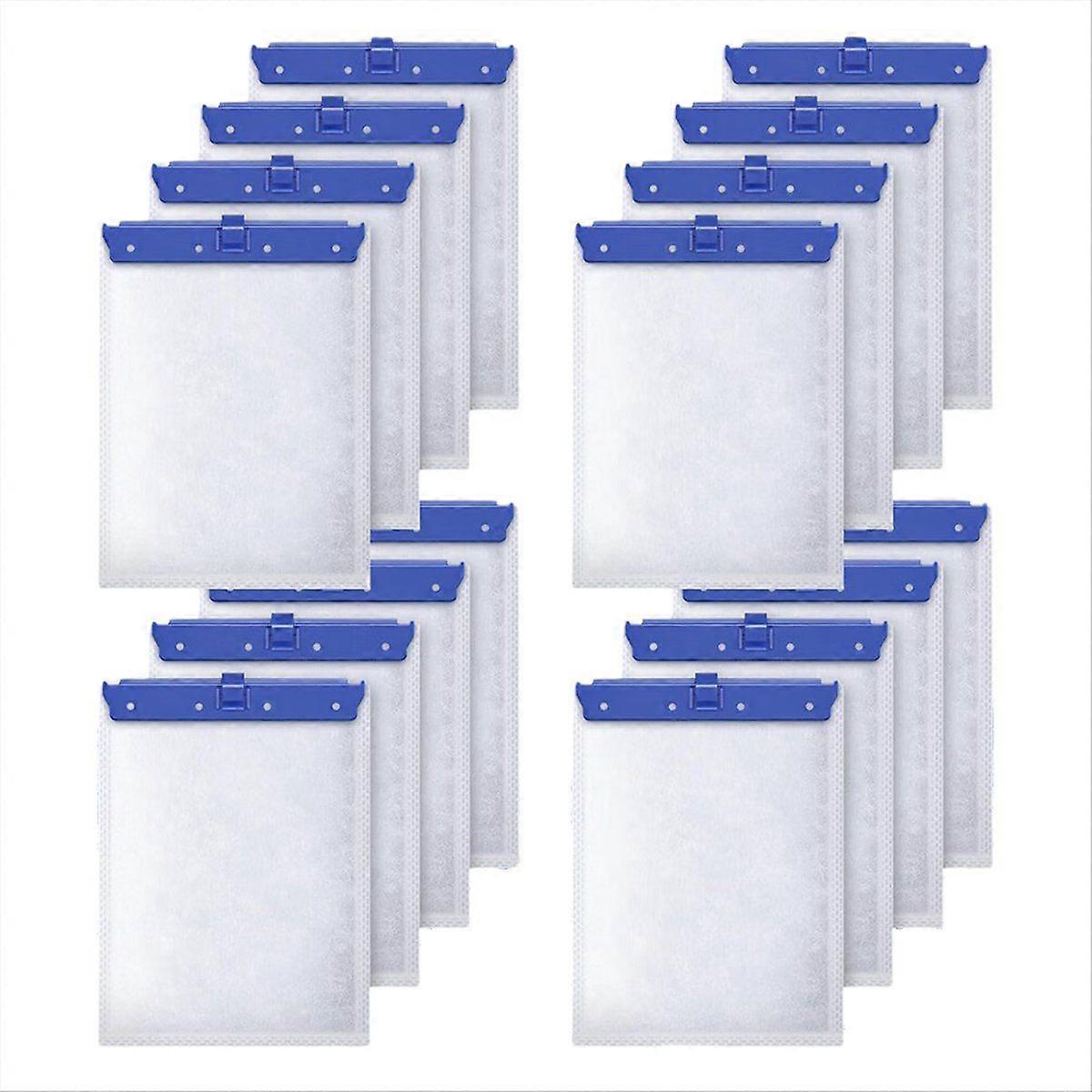 16 PCS Large Filter Cartridges for Whisper Bio Bag Filters,Quarium Filter for Whisper 20i 40i, IQ20