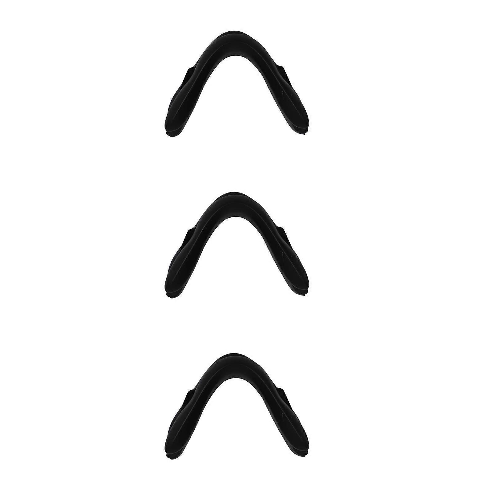 3pcs Replacement Nose Pads For Sunglasses And Eyeglass Anti-Slip Nose Cushions For Glasses  Frame Nose Bridge Pads For Eyeglass Repair Kit