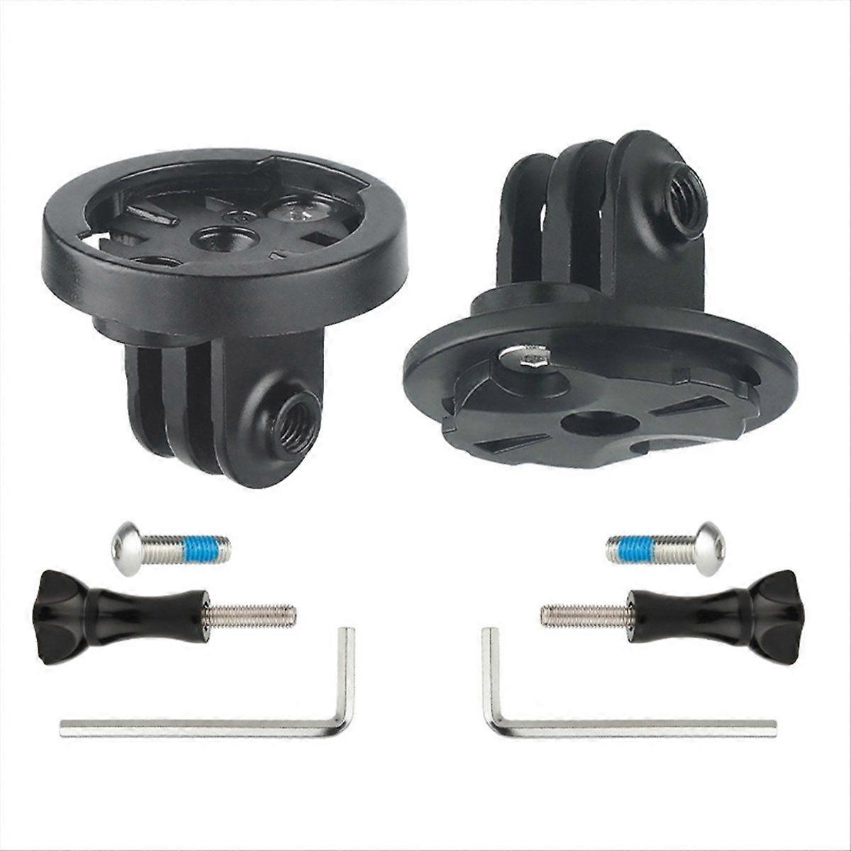 Bike Computer Bracket Adaptor Kit for IGPS Aluminum Alloy Quick Release Bracket 3Plug M 3Plug F
