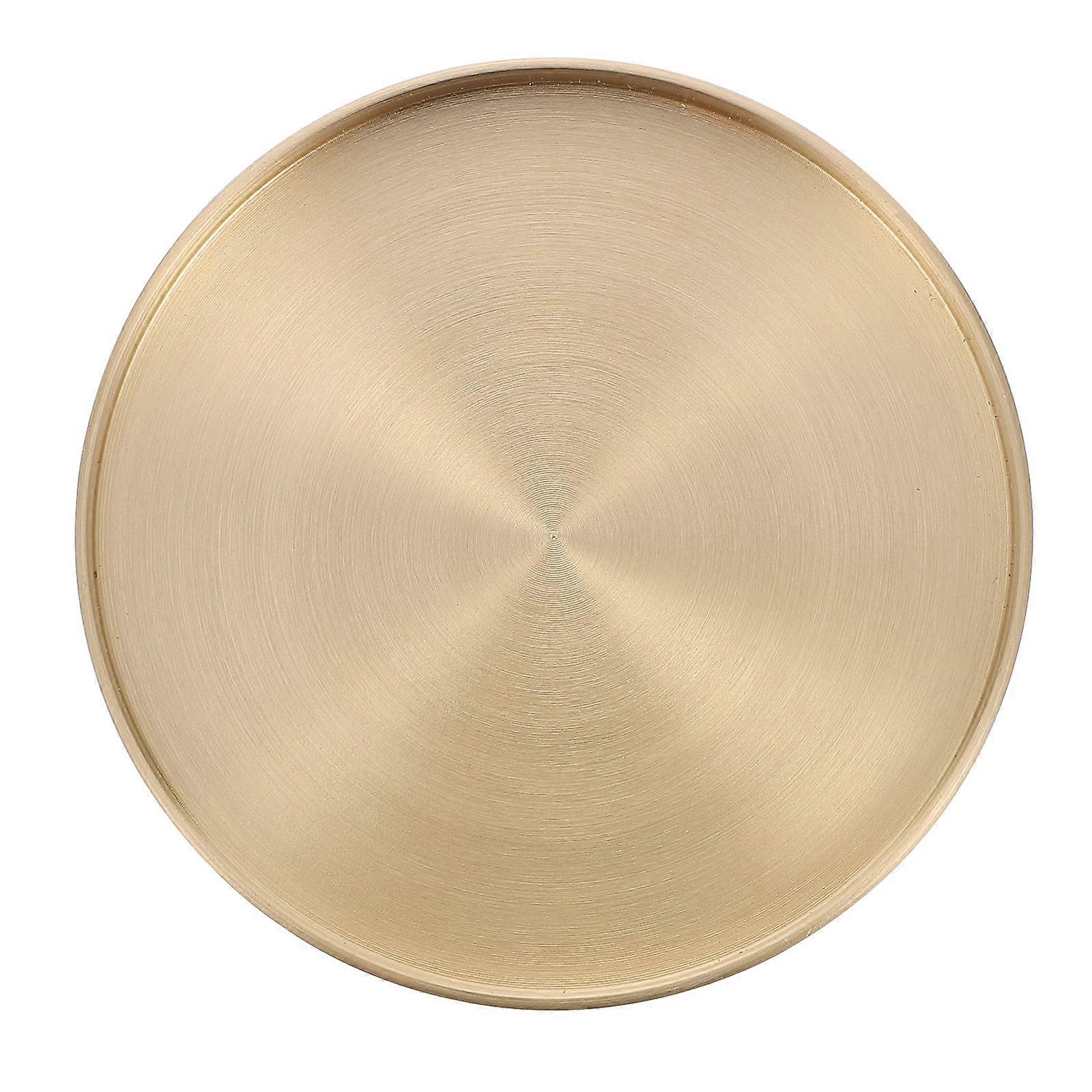Round Shaped Coasters Brass Coasters Golden Cup Coasters Tea Accessories