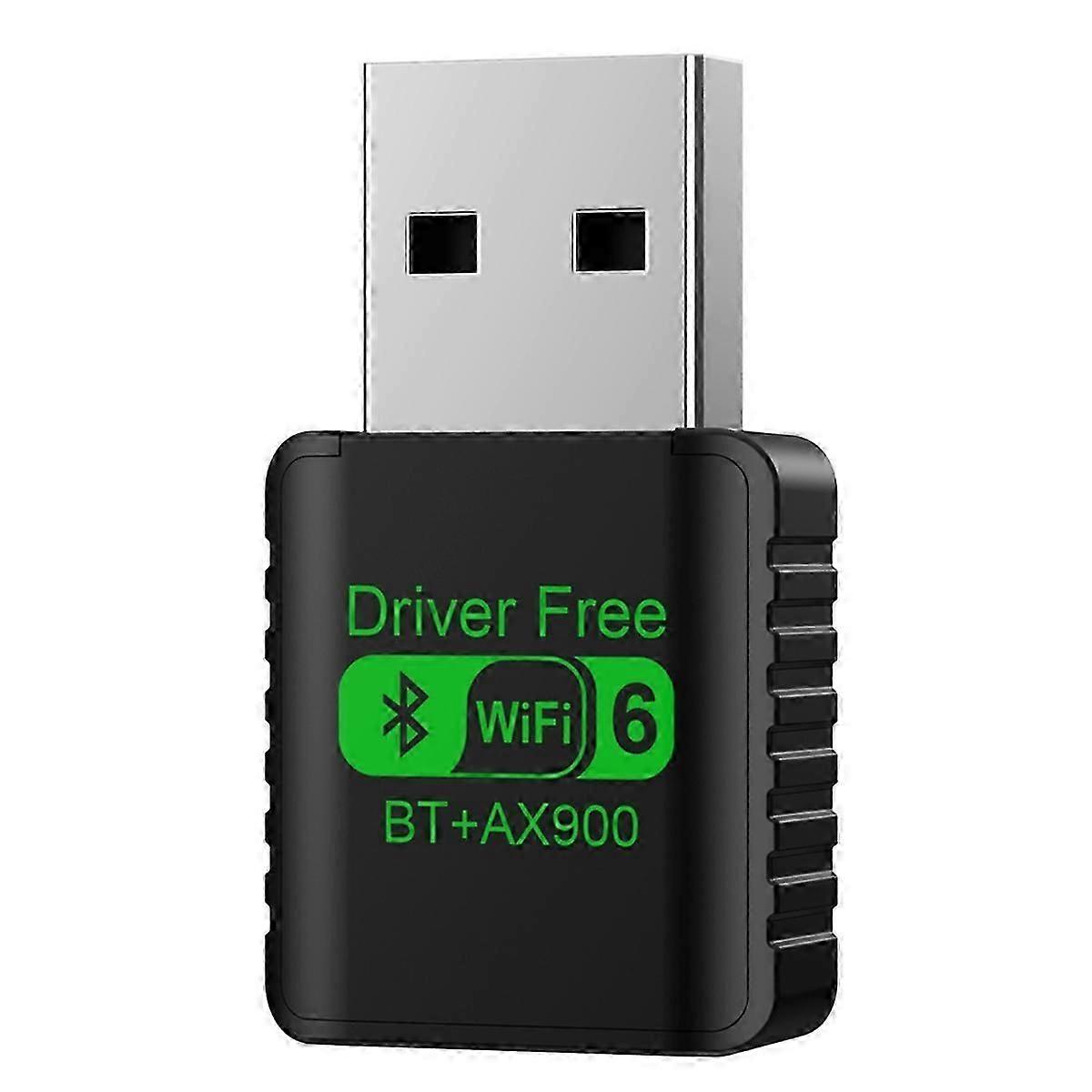 WiFi 6 AX900 Bluetooth 5.4 WiFi USB Adapter Wireless Network Card 2.4G and 5GHz Wlan Receiver Signal Receiver Style 2