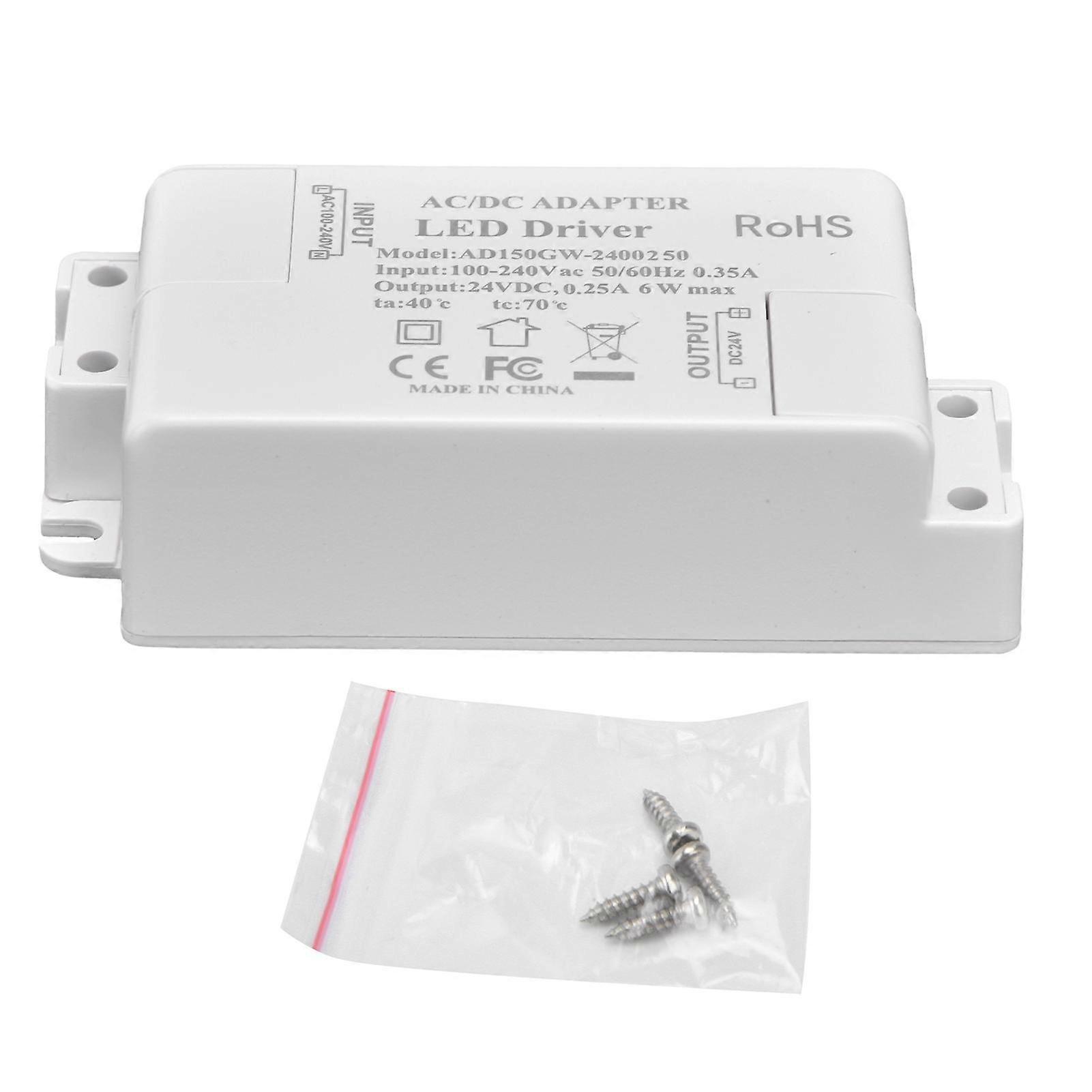 LED Driver AC and DC Waterproof Power Supply Transformer Driver for Low Voltage LED Lamps