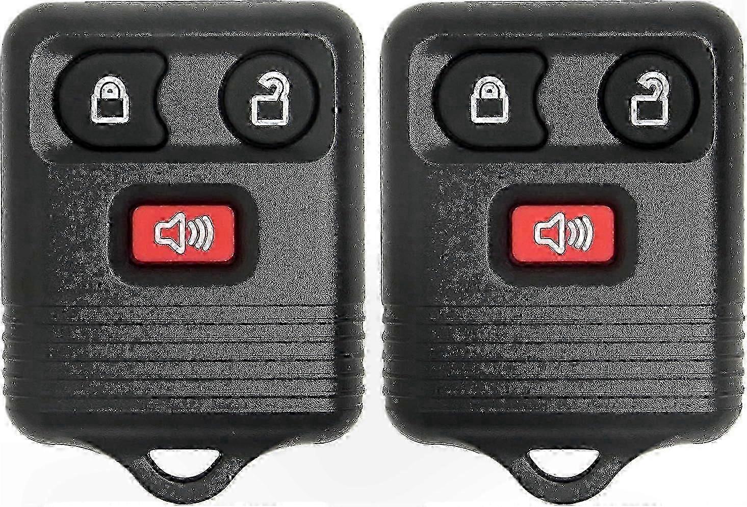Keyless Entry Remote with 3 Buttons for F150 F250 F350 1998-2014 Key Fob Replacement
