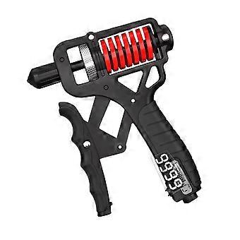 Draagbare ergonomische handtrainer met meerdere spanningsniveaus voor fitnessliefhebbers, reiziger, rood