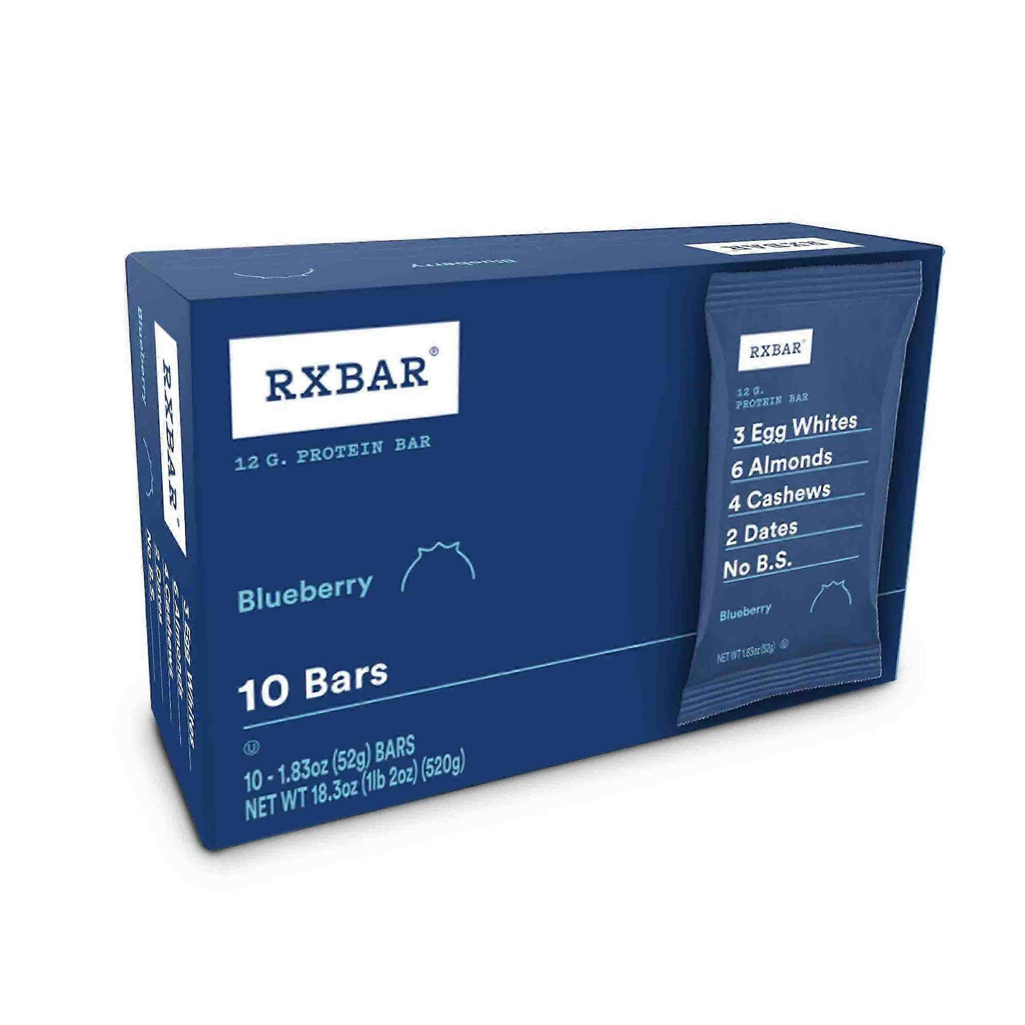 Rxbar-proteiinipatukat, mustikka, 10 eaa