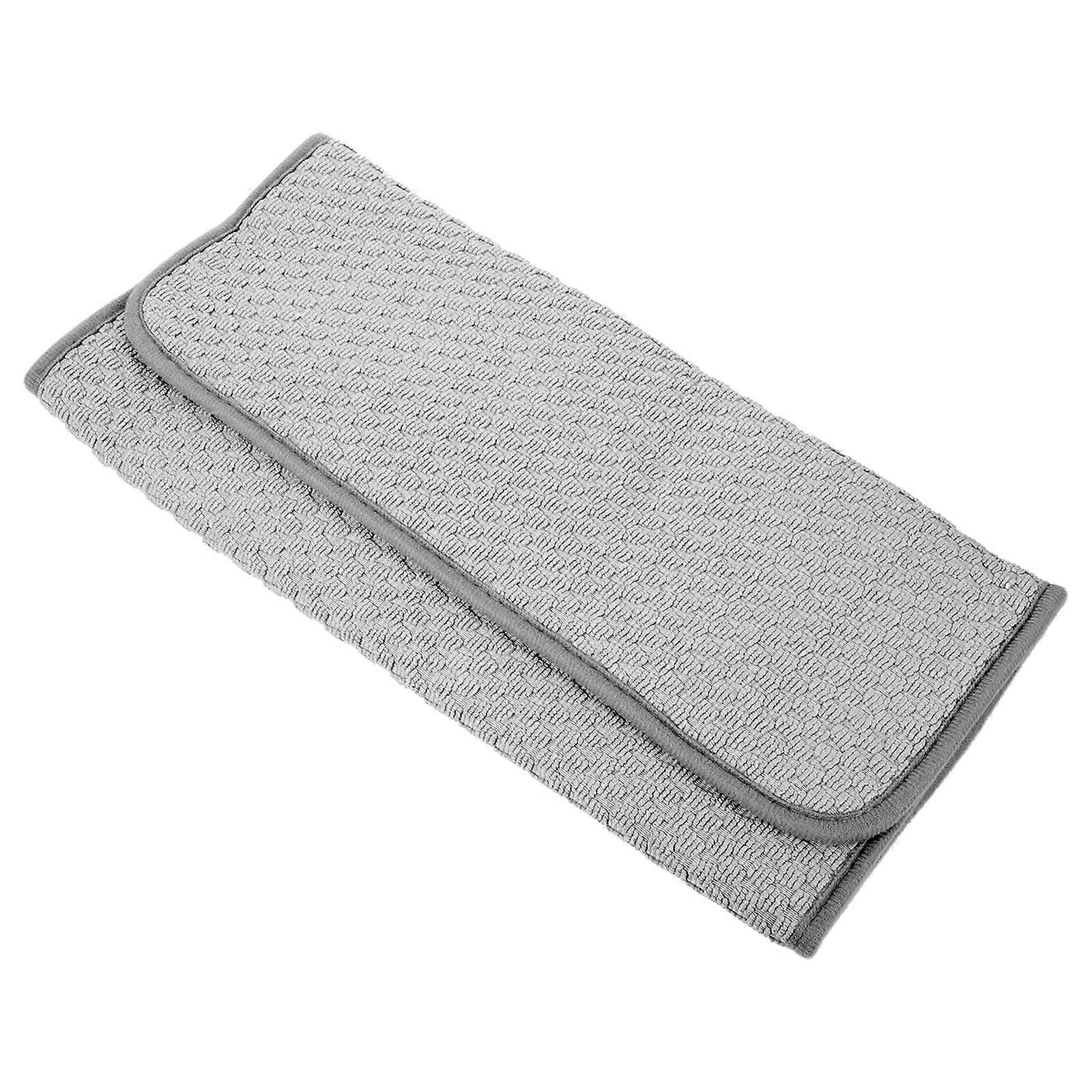 Household Double Sided Dish Drying Mat Water Absorbing Mats Sponge Draining Pad Tableware
