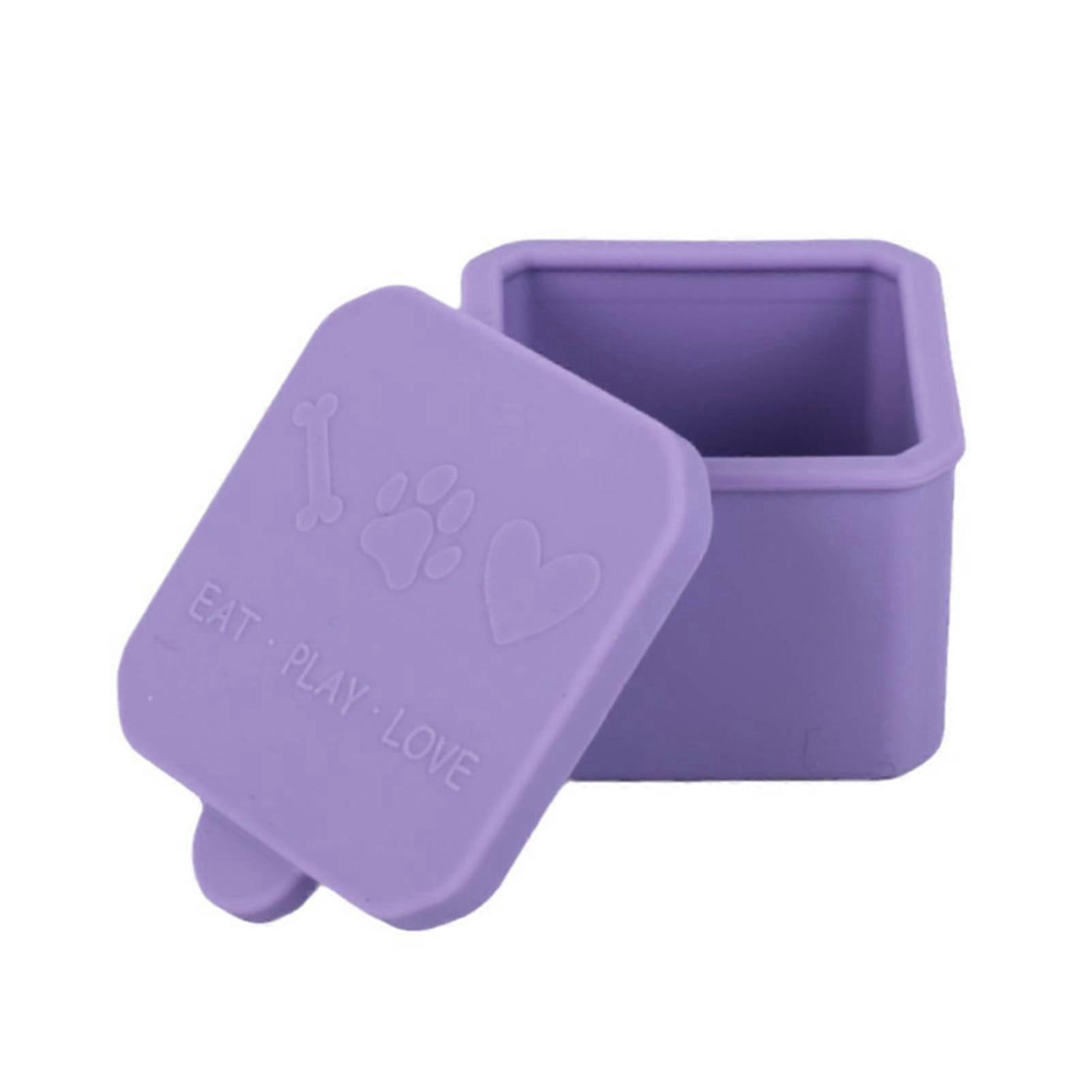 Lunch Box Salad Dressing Containers - Reusable BPA-Free, Leak-proof with Lid, Microwave-safe, Silicone Containers