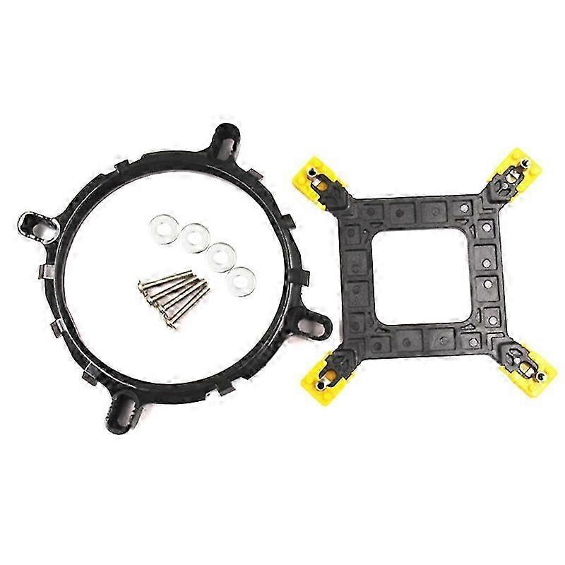 Heatsink Fan Mounting Bracket Kit Stable for LGA775 115X 1366 Adjustable