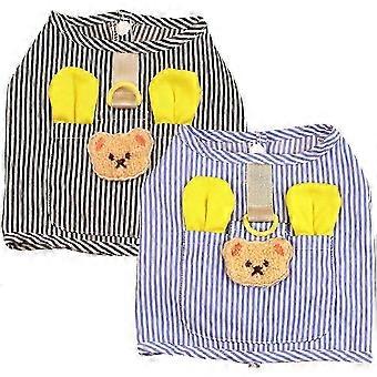 w 2 Pack Dog Dress Harness Vest, Puppy Harness Leash Set, Doggy Costume for Outdoor Walking(Excluding dog ropes)