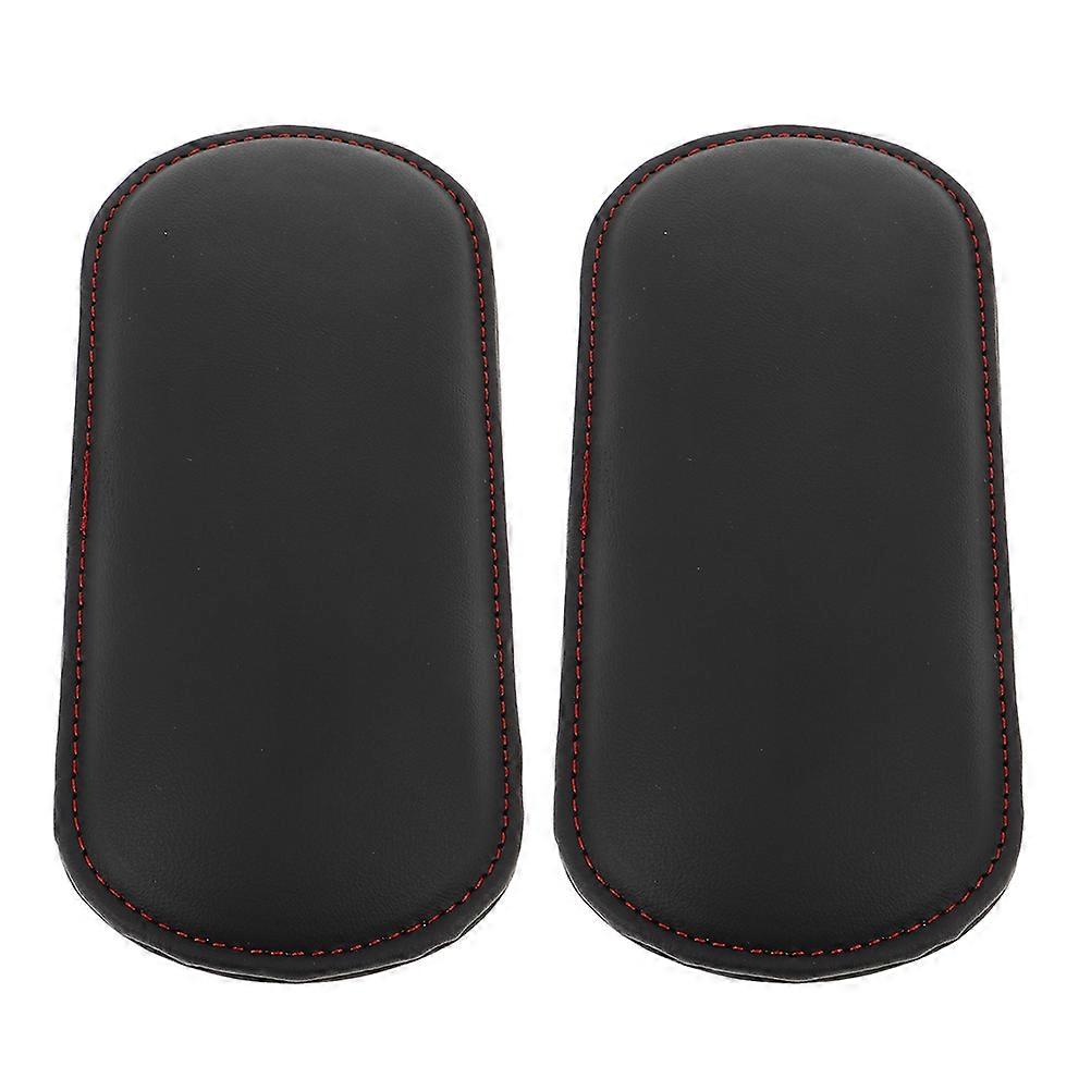 2Pcs Comfortable Car Armrest Cushion Pad Universal Fit For Drivers And Passengers Protective Pad Made Of Multi Color Material