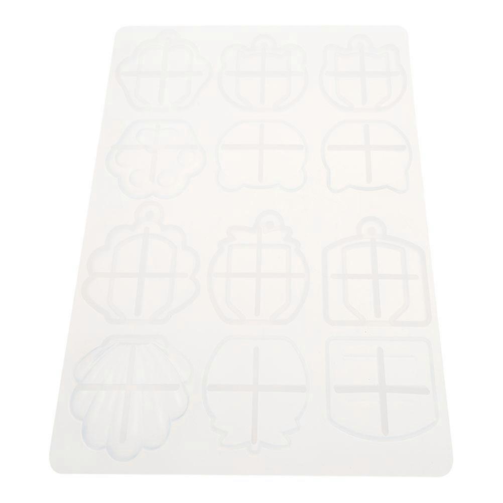 Oral Cleaning DIY Crystal Epoxy Keychain Silicone Mold