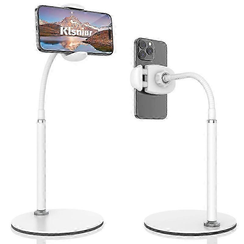 Adjustable Height and Angle Phone Stand with Gooseneck