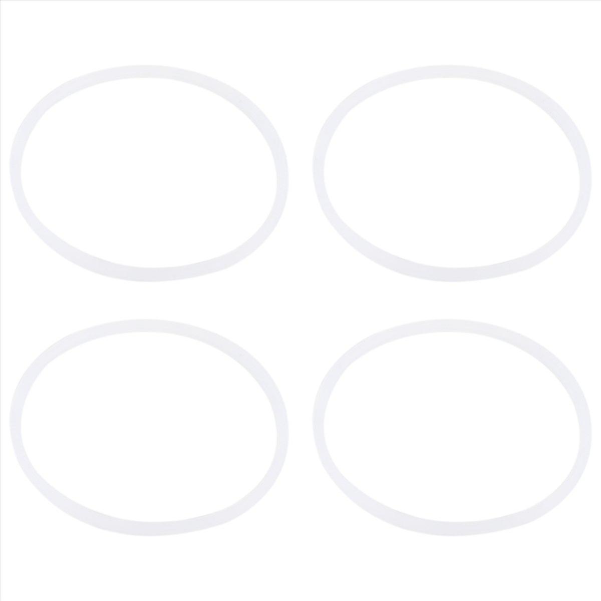 Gaskets Rubber Seal Ring for Magic Blender Flat/ 4 Pack