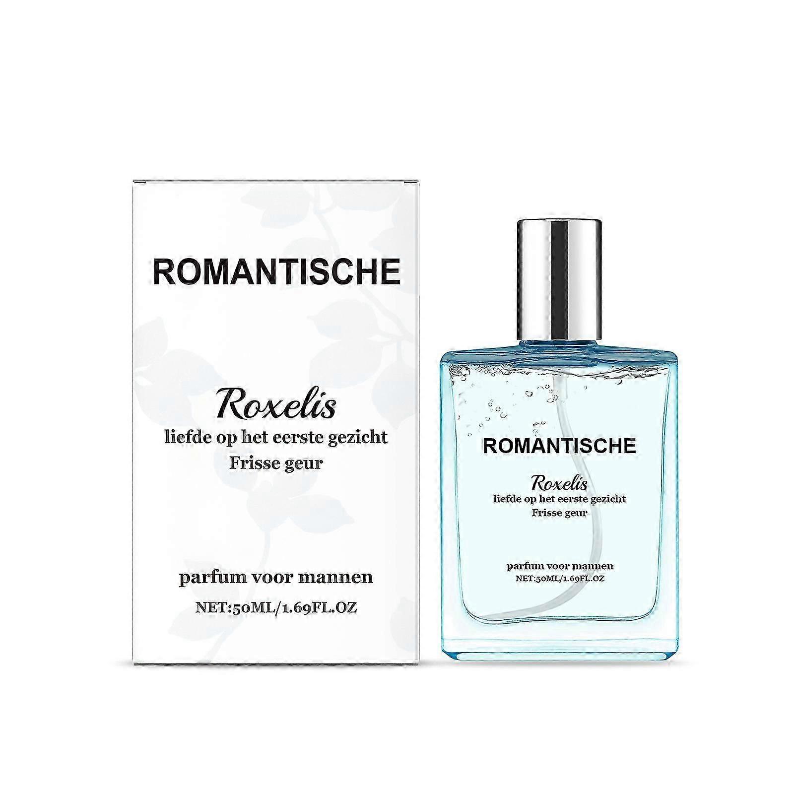 Roxelis Men's Charm Perfume Features A Long-Lasting Fragrance That Accompanies The Natural Freshness, Highlighting Masculine Charm While Blending Roma