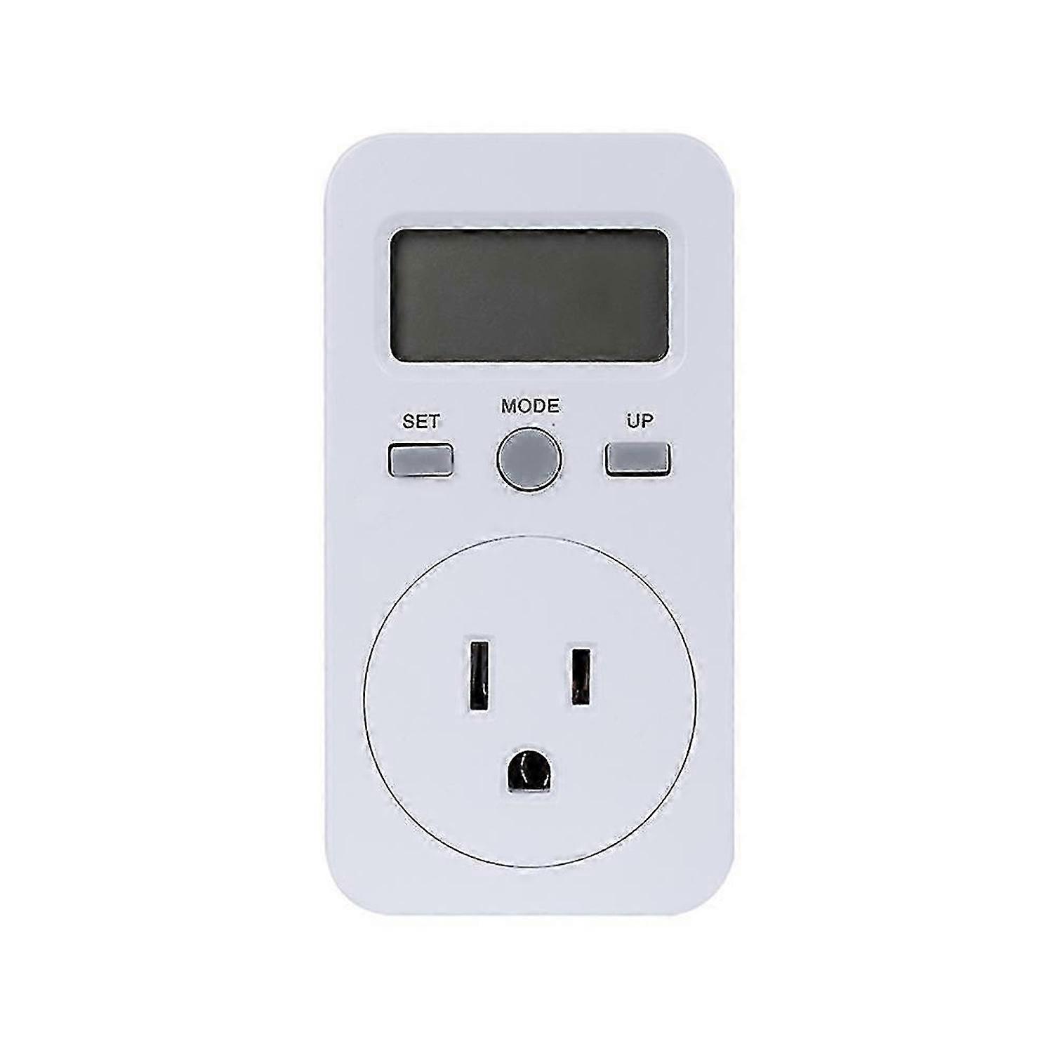Lcd Display Electricity Usage Power Meter Socket Energy Wattage Kwh Consumption Cost Analyzer