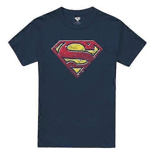 Superman Mens Pop Art Logo T-Shirt