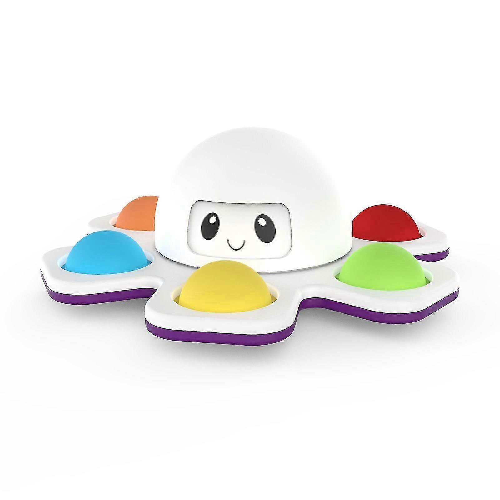 Antistress Push Bubbles Fidget Spinner Toys for Adults Children Kids Relieve Stress Gift New Face Change Finger Spinner Toy