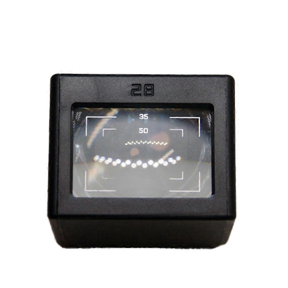 Optical Waist Flat Viewfinder 28mm 35/50 Frame Lines Adjustable Footrest Offset Pan Focus Mode Left-Right Mirrored