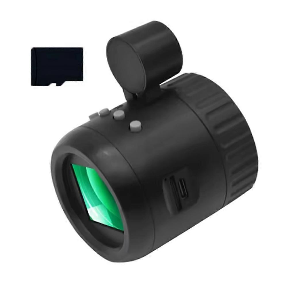 HD Digital Telescope Eyepiece Infrared Night Vision for Monocular Binocular Telescope Spotting Scope with 32G TF Card