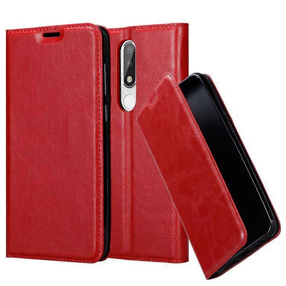 Nokia 5.1 PLUS / X5 Case - Protective Case with Stand Function and Card Slot