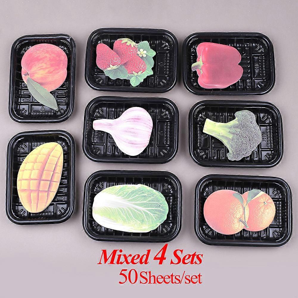 4Packs Korean Cute Kawaii Sticky Notes Journaling Memo Pad Post Notepad To Do List Shopping Daily Planner Index Check Stationery