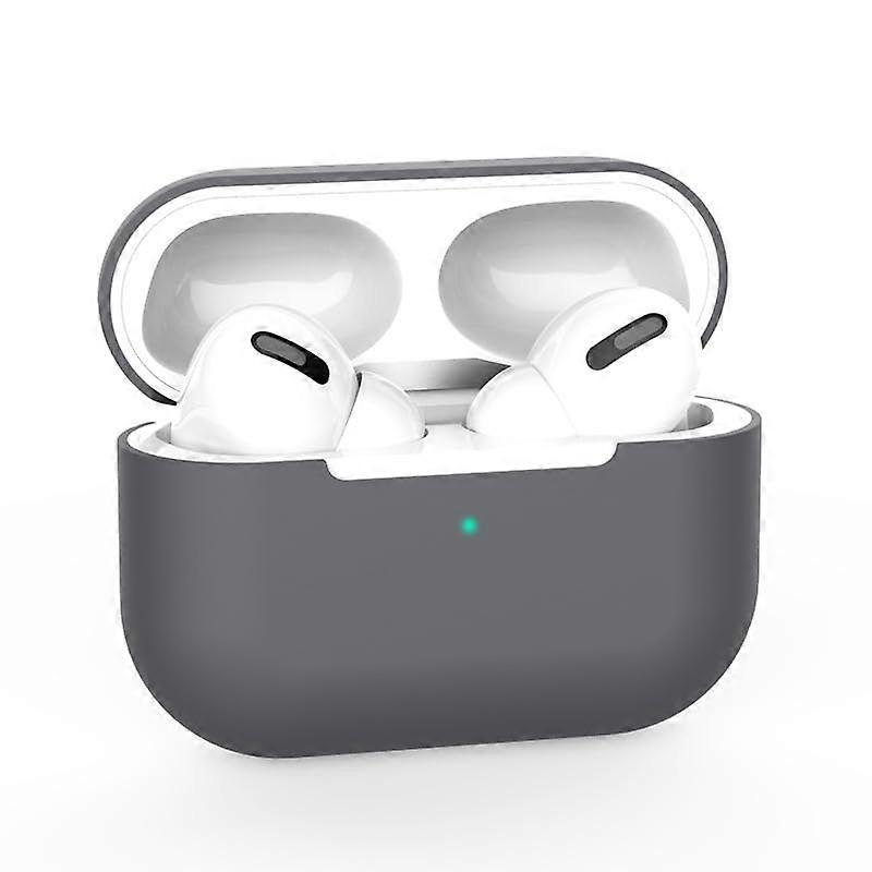 Protective Case For AirPods Pro Series 1 2 3 Grey Compatible With AirPods Pro 3