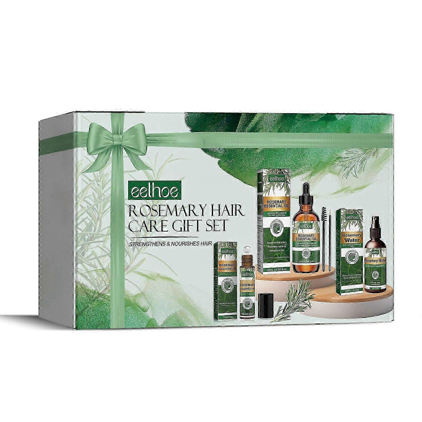Rosemary Hair Care Gift Set for Thicker