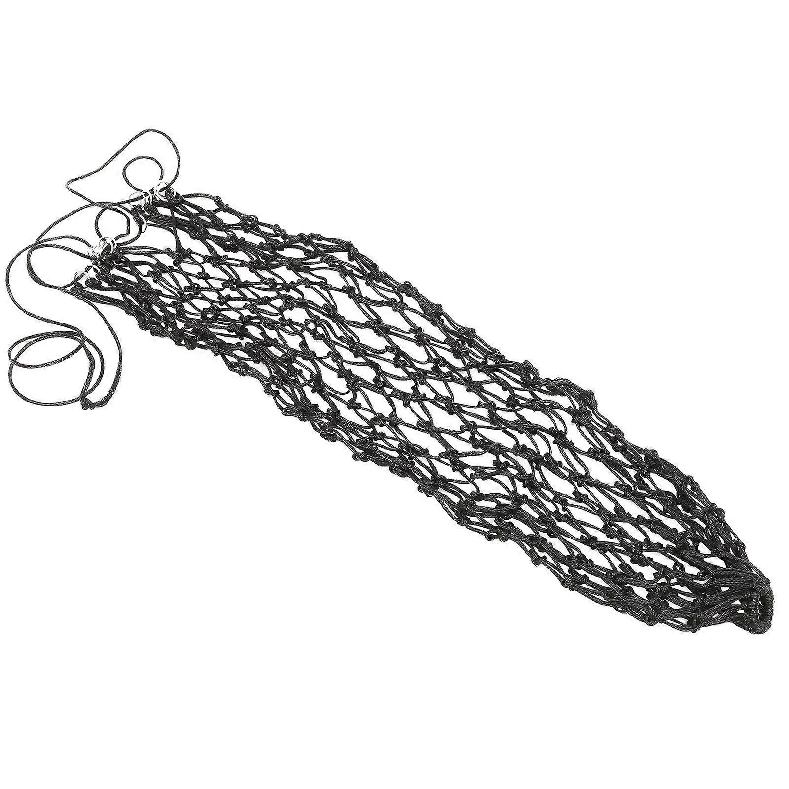 Dry Wet Separation Hay Feeder and Pets Black Pp Material for Stable Use 1 Set