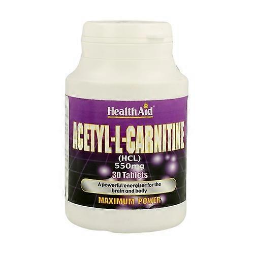 Acetyl L-Carnitine 30 tablets of 550mg
