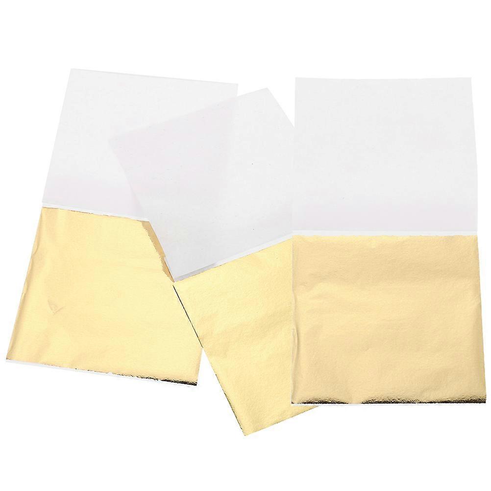 Gold Foil Sheets for Handcraft Decoration with 200 Sheets for Crafting