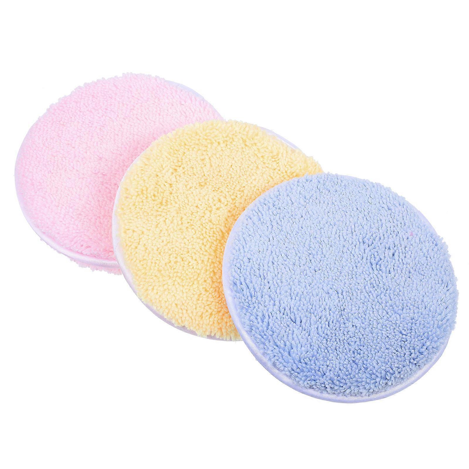 Makeup Puff Comfortable Rounded Makeup Applicators for Women 3Pcs