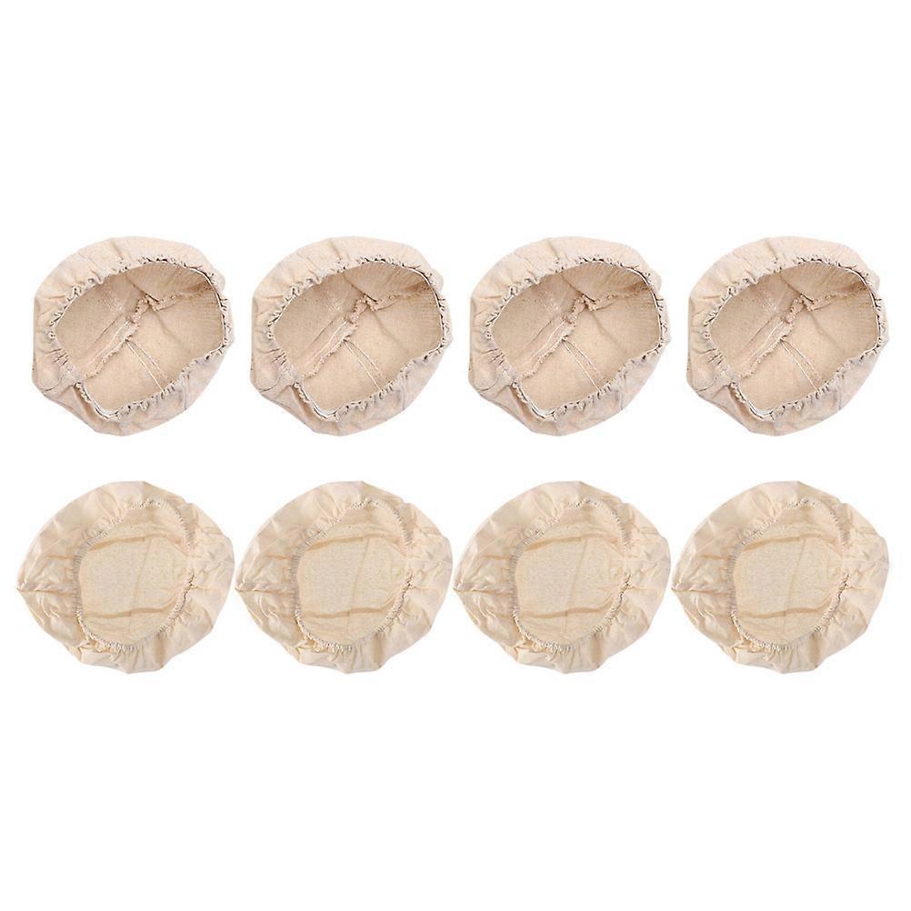 Reusable Fabric Bread Fermentation Cover 8Pcs For Professional Bakers 23x23cm Storage Secure Baking Tools